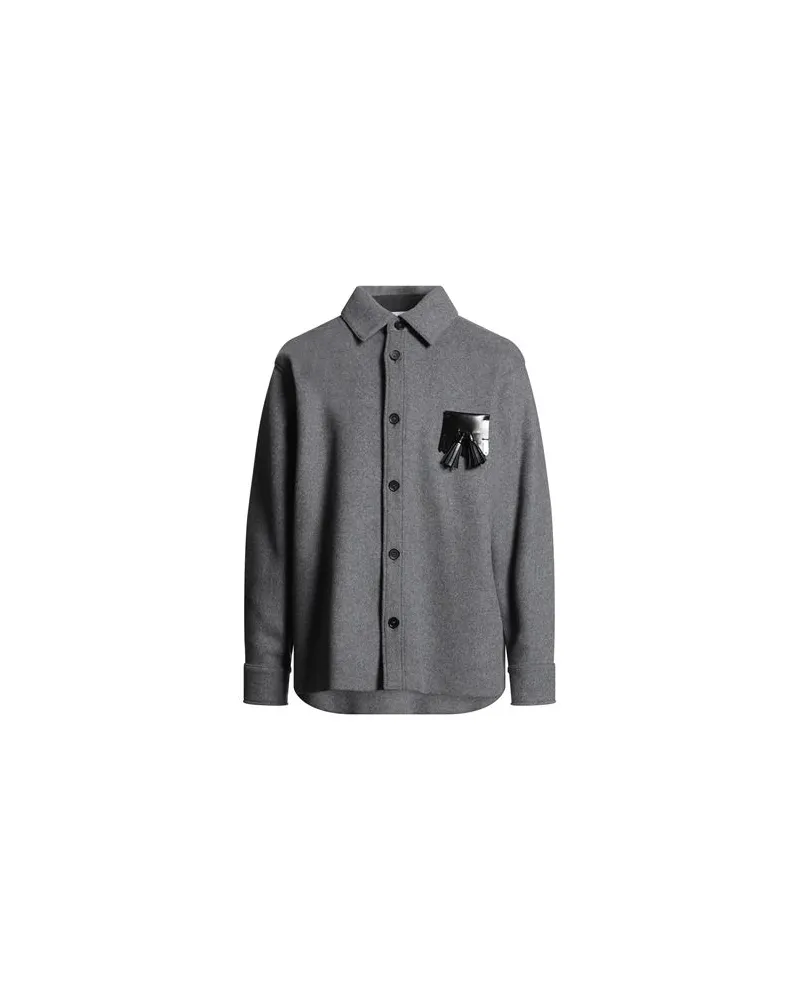 MSGM TOPS - Hemdenauf YOOX.COM Grau