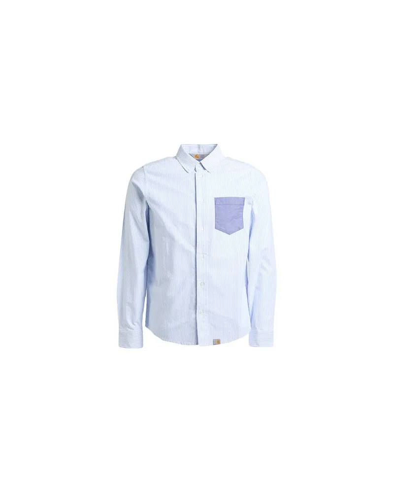 Carhartt WIP TOPS - Hemdenauf YOOX.COM Hellblau