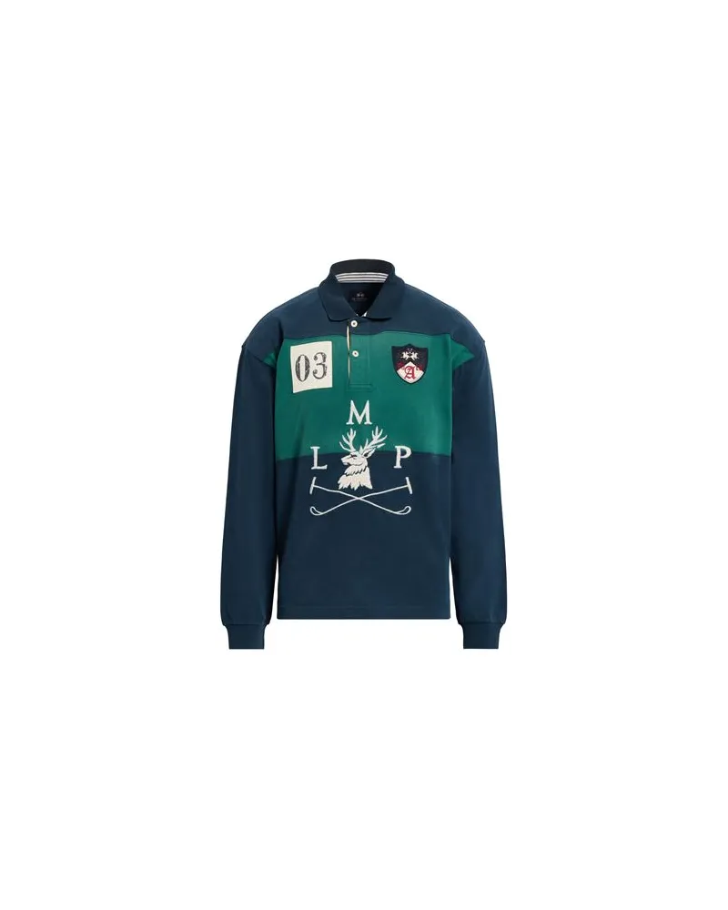 La Martina TOPS - Sweatshirtsauf YOOX.COM Taubenblau