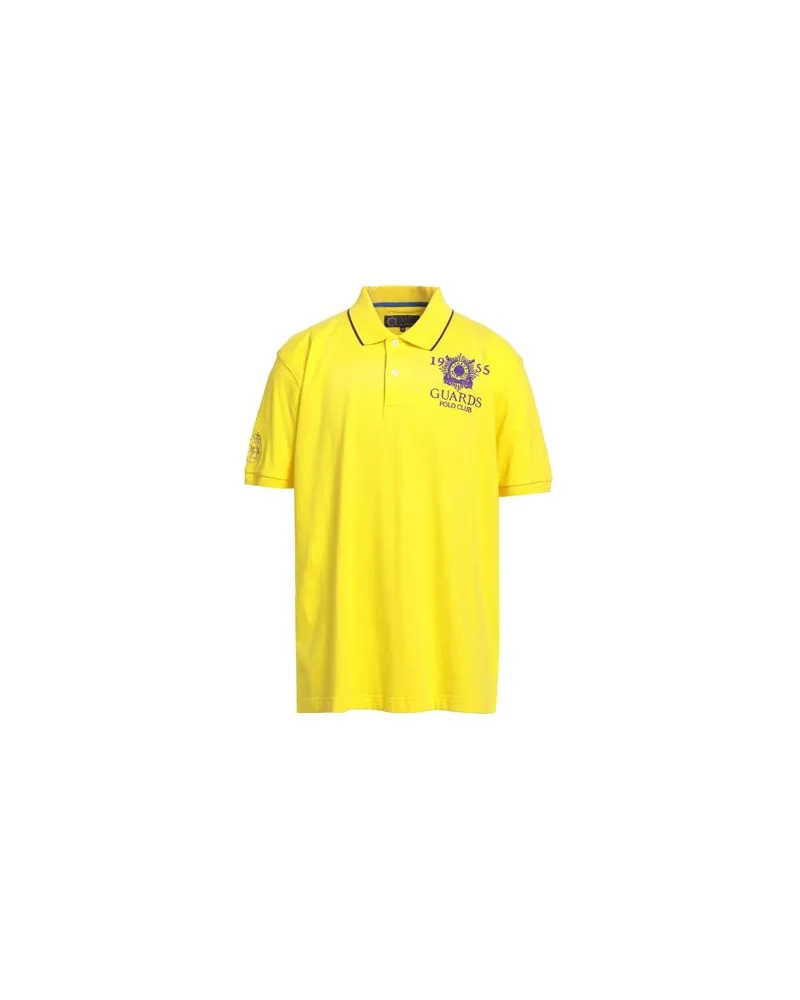 La Martina GUARDS POLO CLUB - TOPS - Poloshirtsauf YOOX.COM Gelb