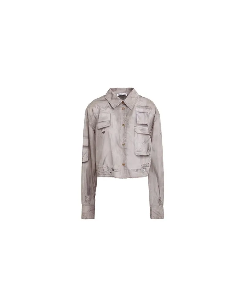 Acne Studios TOPS - Hemdenauf YOOX.COM Maulwurfsgrau