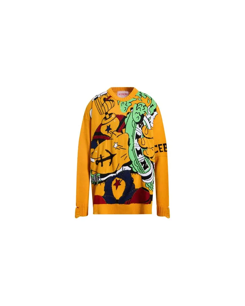 Iceberg POPEYE - STRICKWAREN - Pulloverauf YOOX.COM Orange