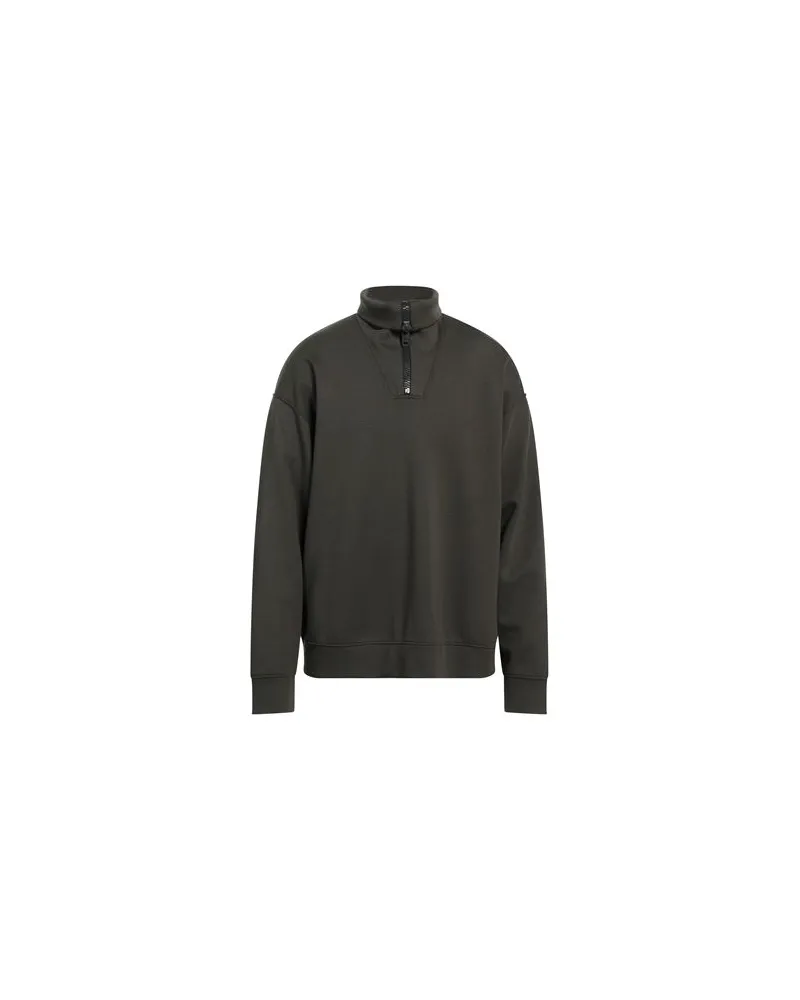 Emporio Armani TOPS - Sweatshirtsauf YOOX.COM Militärgrün