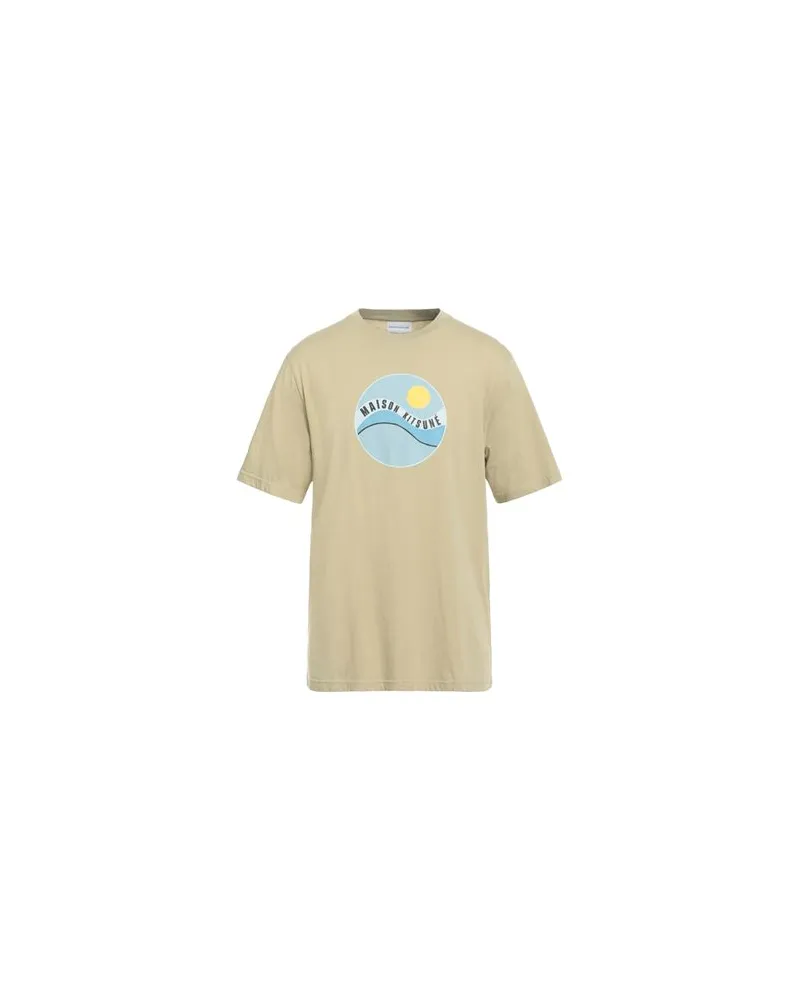 Kitsuné TOPS - T-shirtsauf YOOX.COM Salbeigrün