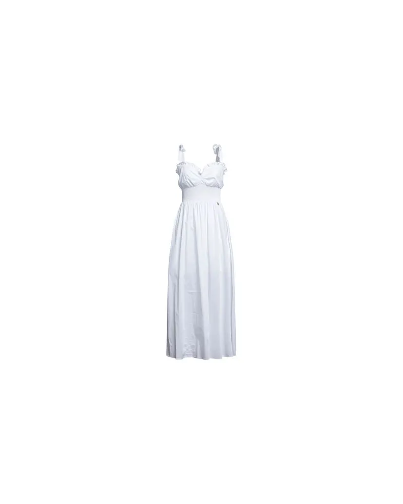 Blumarine KLEIDER - Maxi-Kleiderauf YOOX.COM Weiß