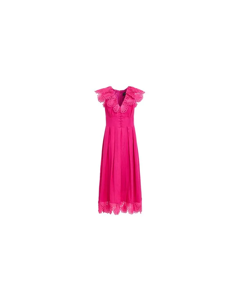 Clips KLEIDER - Maxi-Kleiderauf YOOX.COM Fuchsia