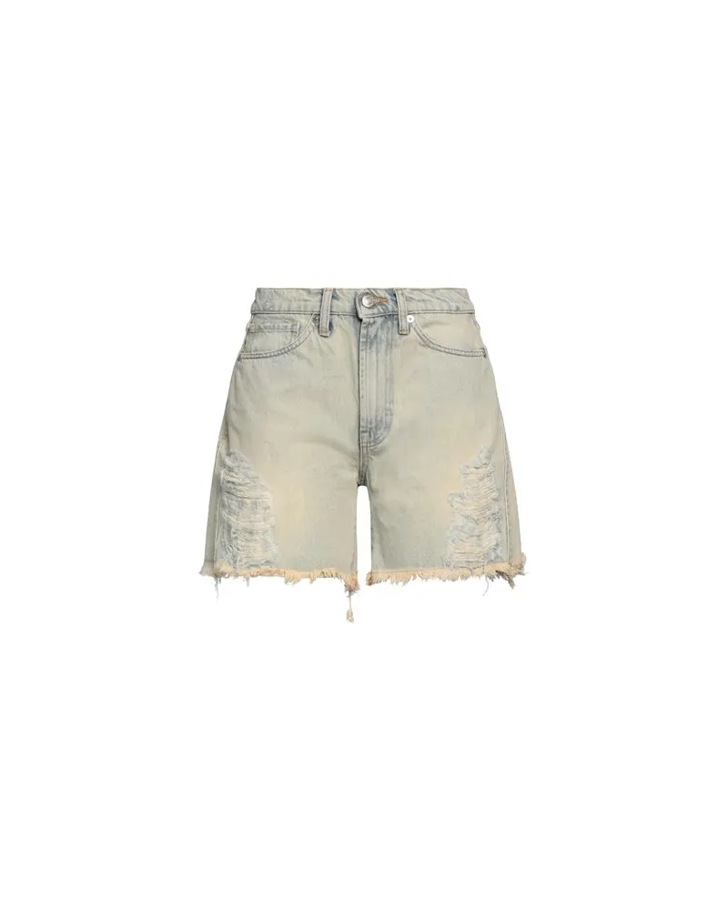 VICOLO HOSEN & RÖCKE - Jeansshortsauf YOOX.COM Blau