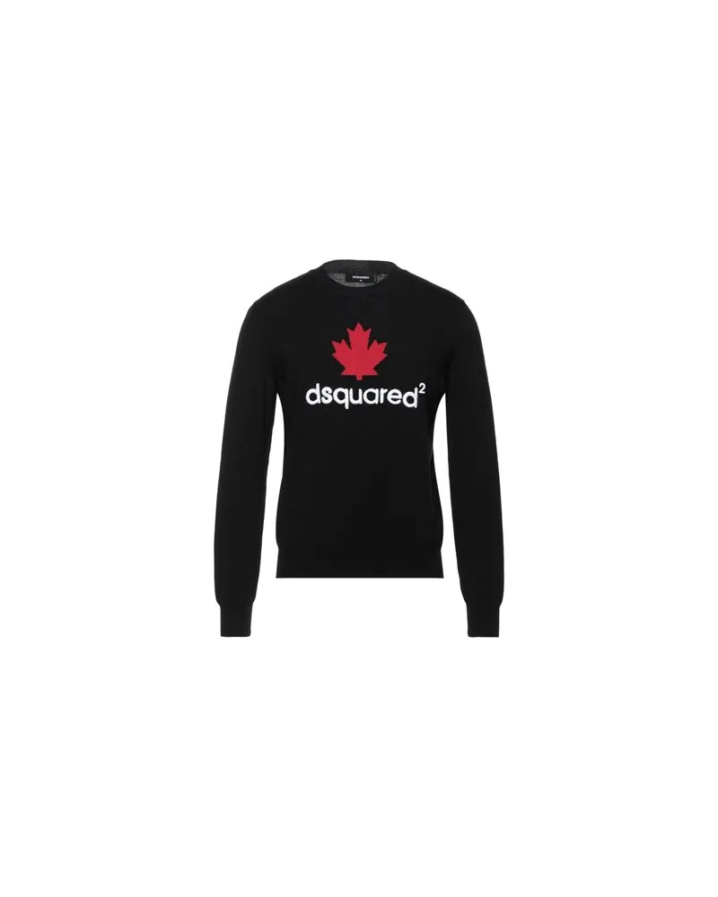 Dsquared2 STRICKWAREN - Pulloverauf YOOX.COM Schwarz