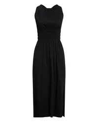 Semicouture Maxi-Kleid Schwarz