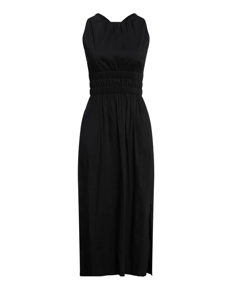 Semicouture Maxi-Kleid Schwarz