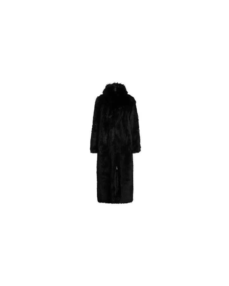 Heron Preston JACKEN & MÄNTEL - Shearling- & Kunstfellauf YOOX.COM Schwarz