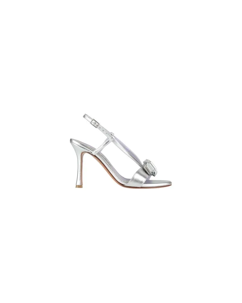 Albano SCHUHE - Sandalenauf YOOX.COM Silber