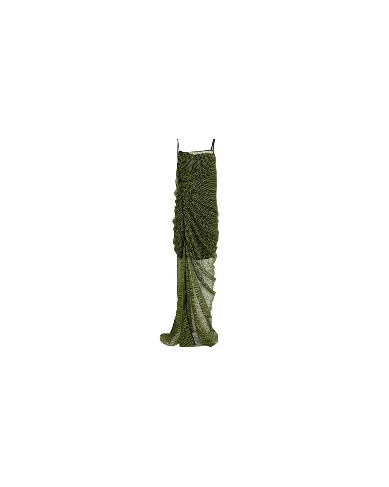 Eckhaus Latta KLEIDER - Maxi-Kleiderauf YOOX.COM Grün