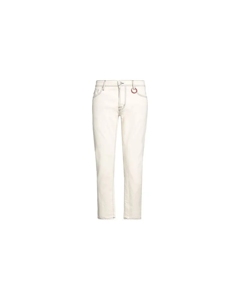 Tramarossa HOSEN & RÖCKE - Jeanshosenauf YOOX.COM Elfenbein