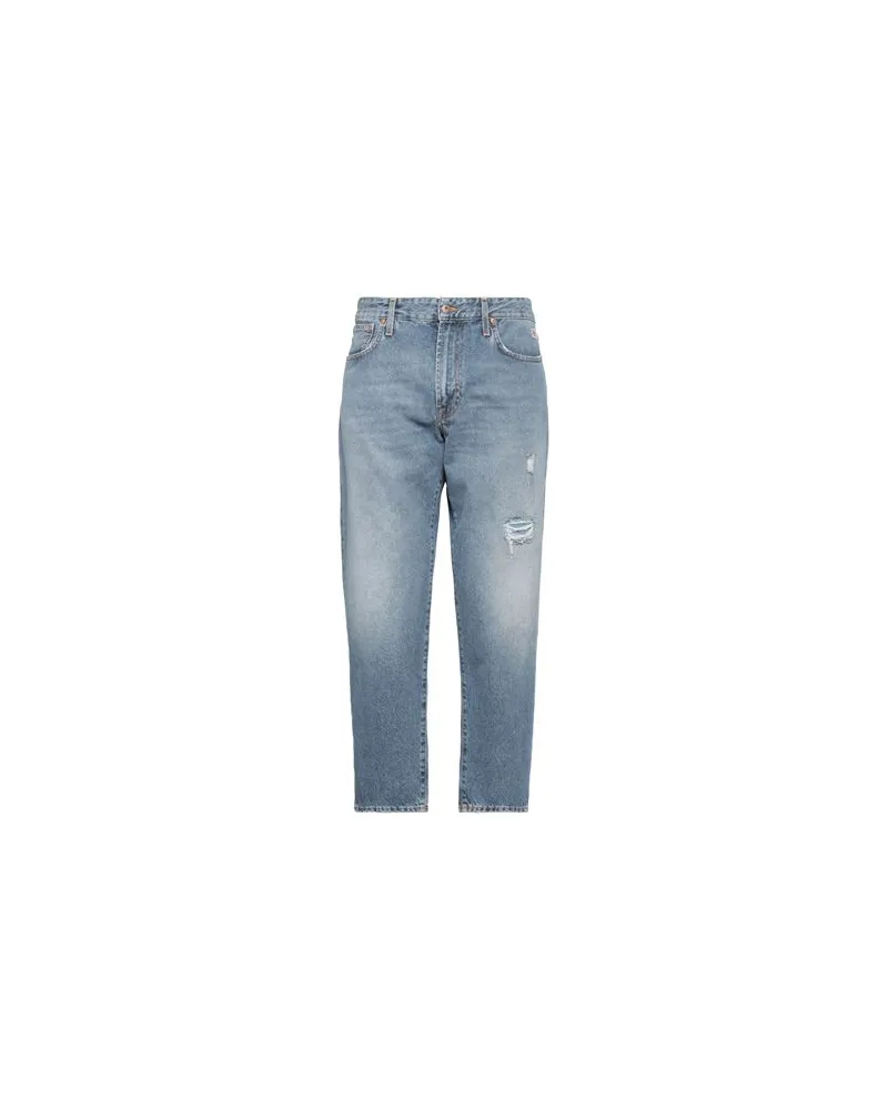 Roy Roger's HOSEN & RÖCKE - Jeanshosenauf YOOX.COM Blau