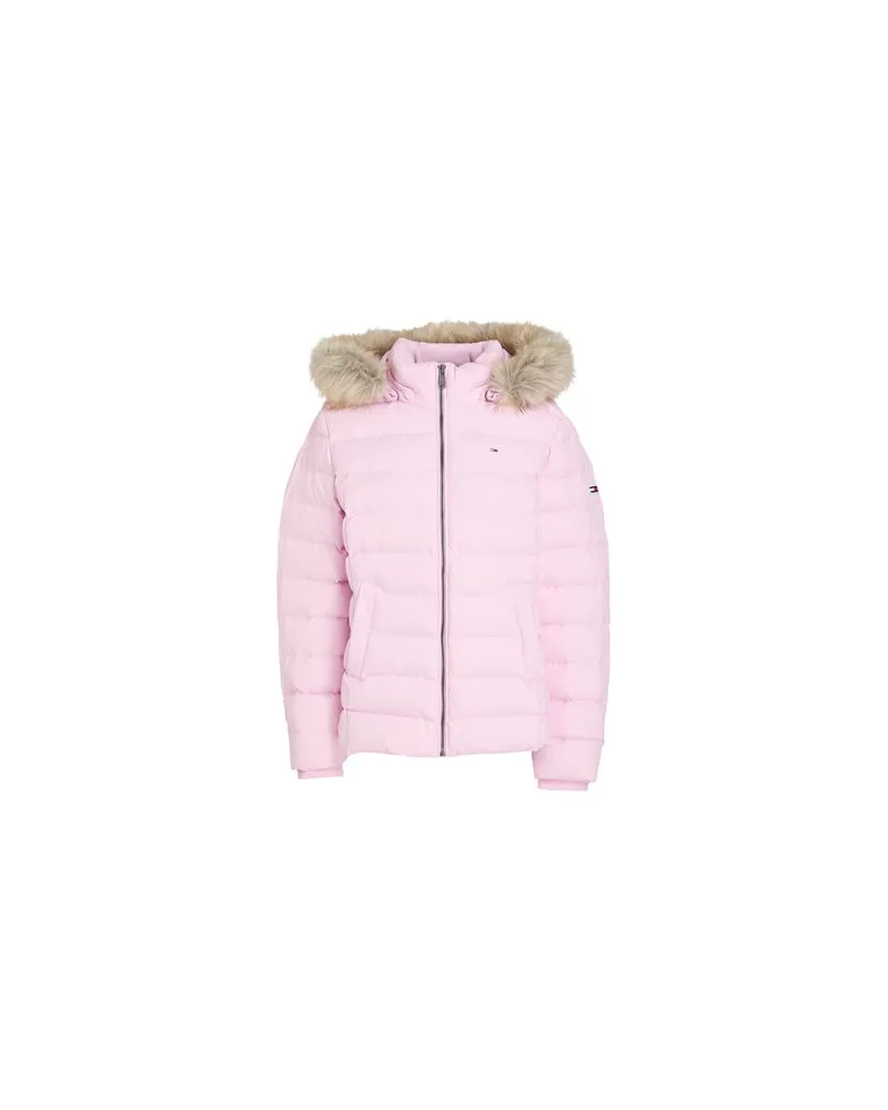 Tommy Hilfiger TJW BASIC HOODED DOW  - JACKEN & MÄNTEL - Pufferjacken & Daunenjackenauf YOOX.COM Rosa
