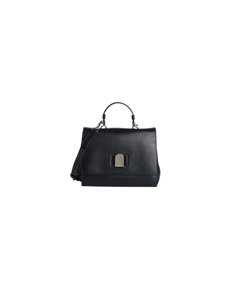 Furla EMMA S TOP HANDLE  - TASCHEN - Handtaschenauf YOOX.COM Schwarz