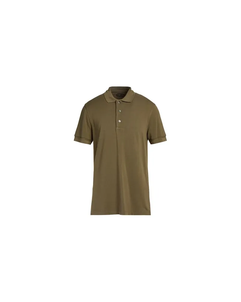 Tom Ford TOPS - Poloshirtsauf YOOX.COM Militärgrün