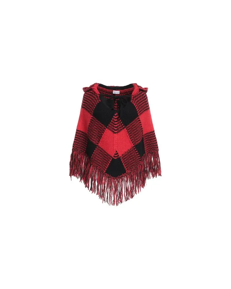 RED Valentino JACKEN & MÄNTEL - Capesauf YOOX.COM Rot