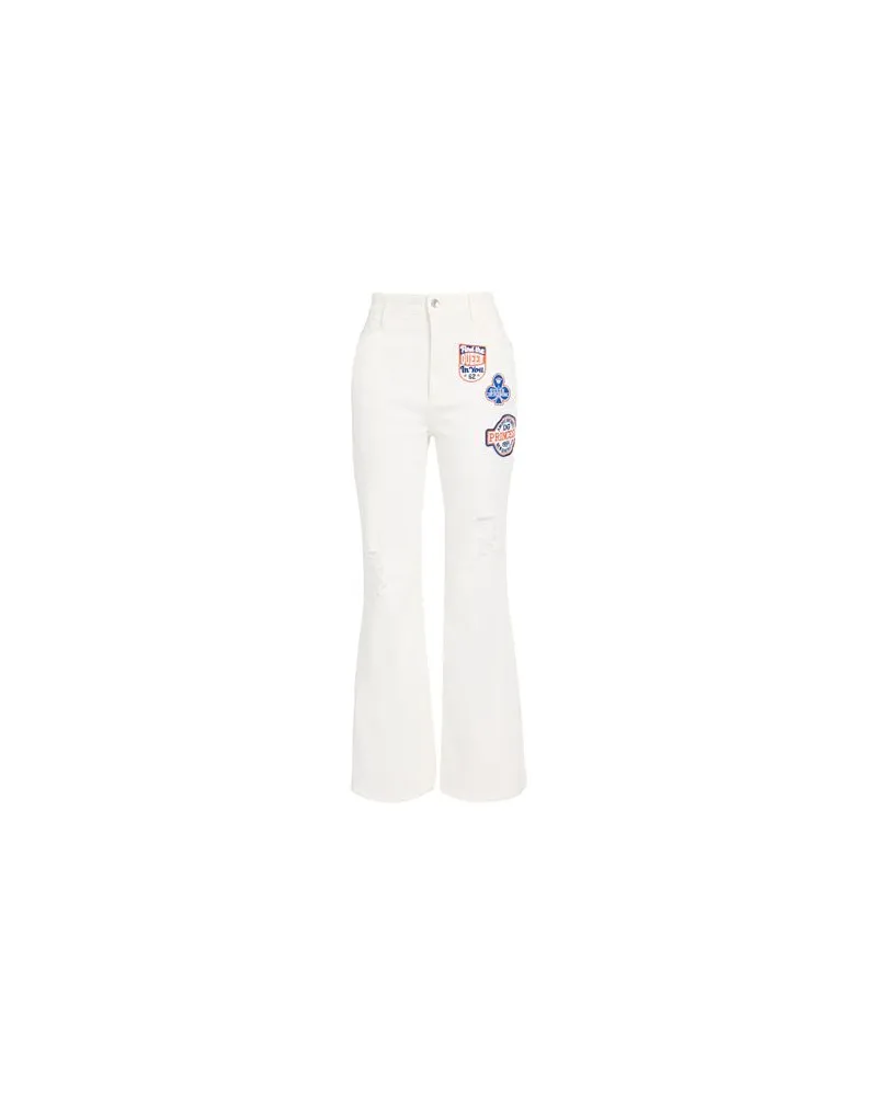 Dolce & Gabbana HOSEN & RÖCKE - Jeanshosenauf YOOX.COM Weiß
