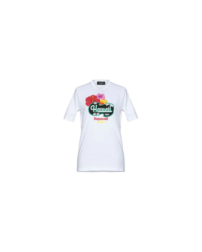Dsquared2 TOPS - T-shirtsauf YOOX.COM Weiß