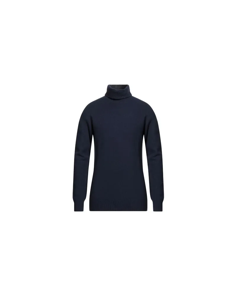 Macchia J STRICKWAREN - Rollkragenpulloverauf YOOX.COM Marineblau