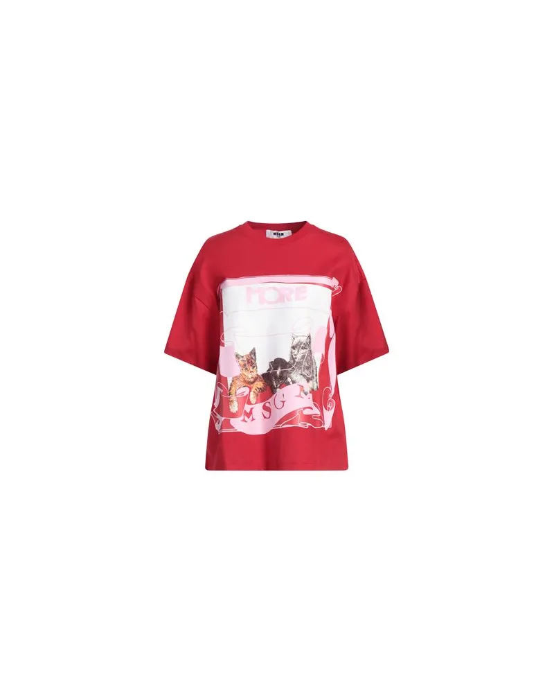 MSGM TOPS - T-shirtsauf YOOX.COM Tomatenrot