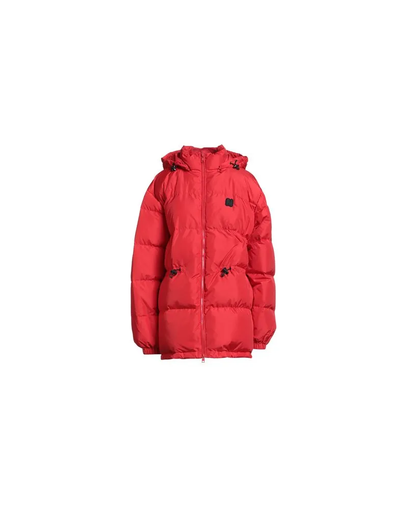 MSGM JACKEN & MÄNTEL - Pufferjacken & Daunenjackenauf YOOX.COM Rot
