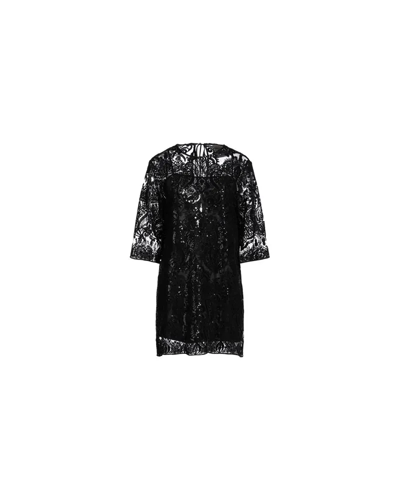 Semicouture KLEIDER - Mini-Kleiderauf YOOX.COM Schwarz
