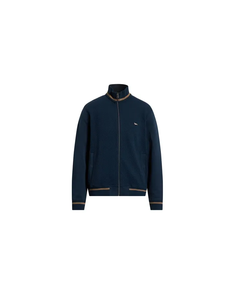 Harmont & Blaine TOPS - Sweatshirtsauf YOOX.COM Marineblau