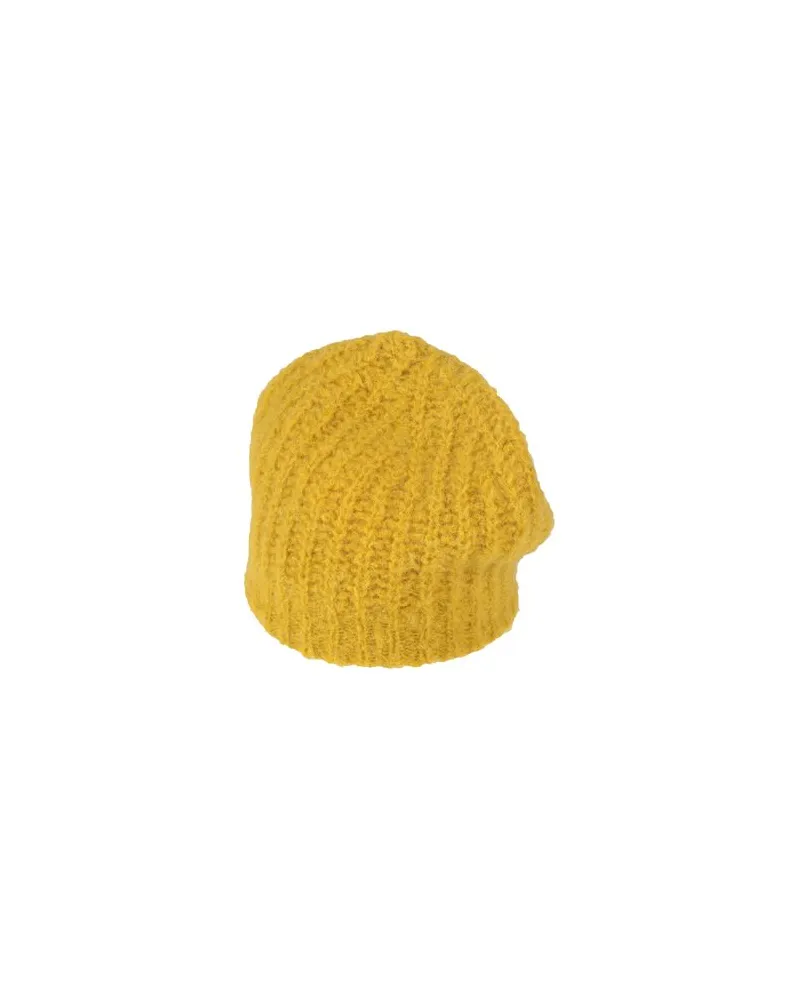 Alessia Santi ACCESSOIRES - Mützen & Hüteauf YOOX.COM Gelb