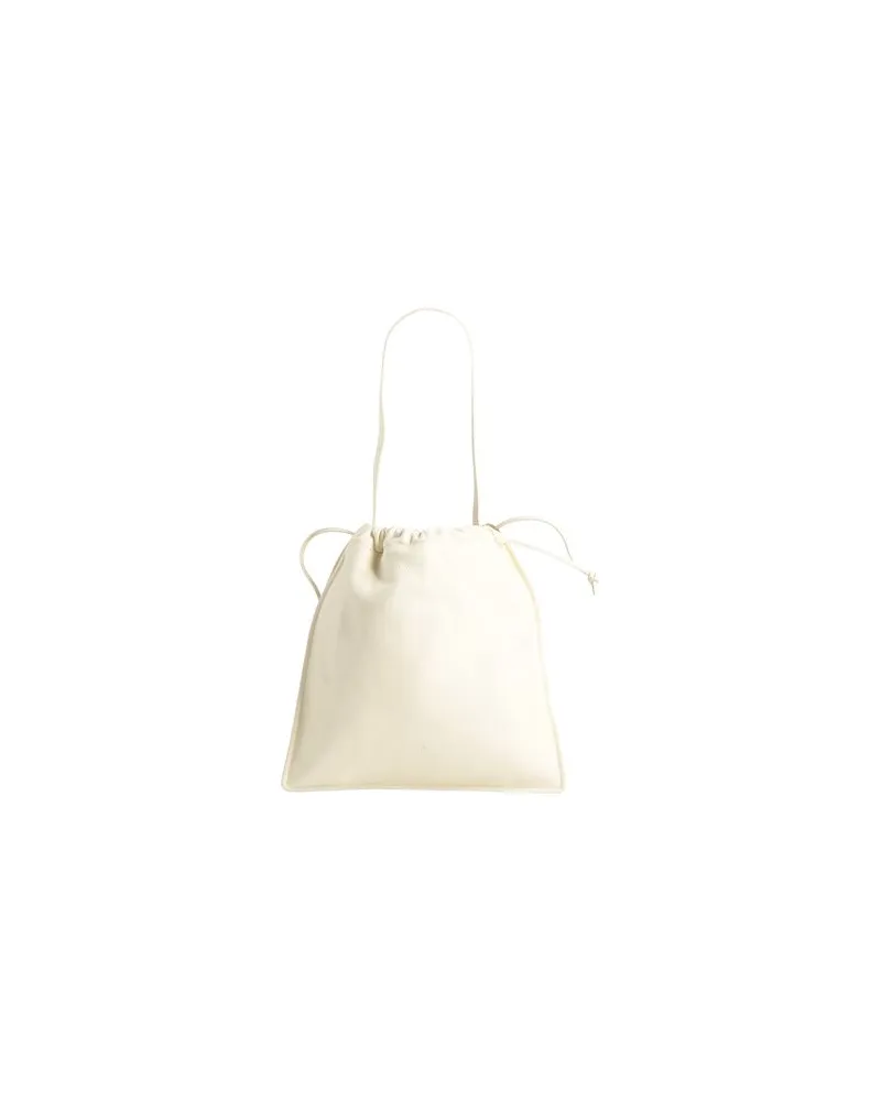 IL BISONTE TASCHEN - Schultertaschenauf YOOX.COM Cremeweiß