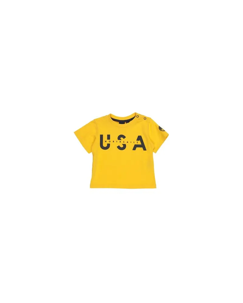 North Sails TOPS - T-shirtsauf YOOX.COM Gelb