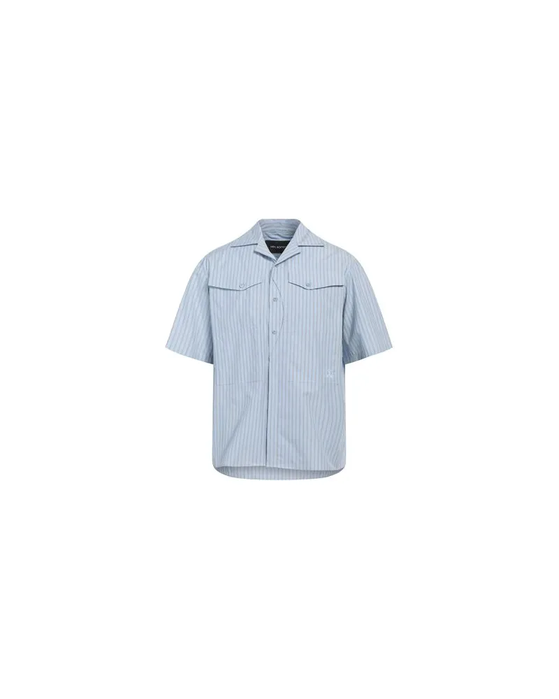 Neil Barrett TOPS - Hemdenauf YOOX.COM Hellblau
