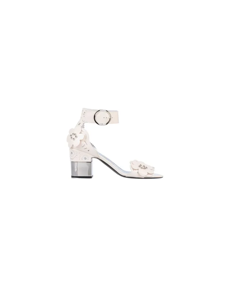 Roger Vivier SCHUHE - Sandalenauf YOOX.COM Elfenbein