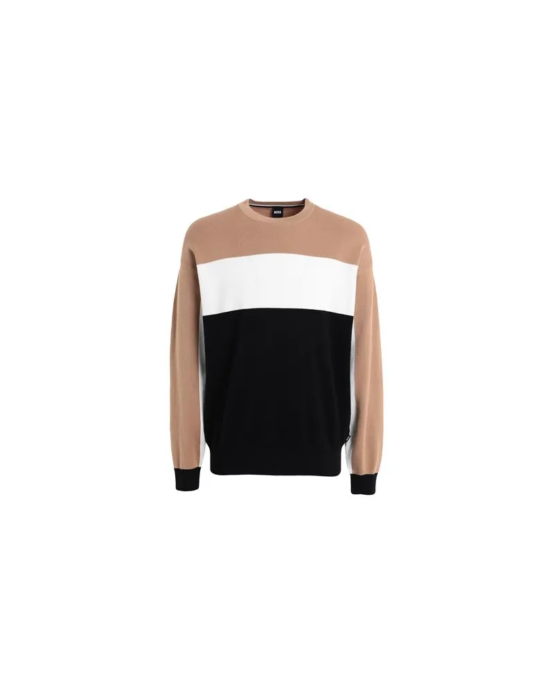 HUGO BOSS STRICKWAREN - Pulloverauf YOOX.COM Kamel