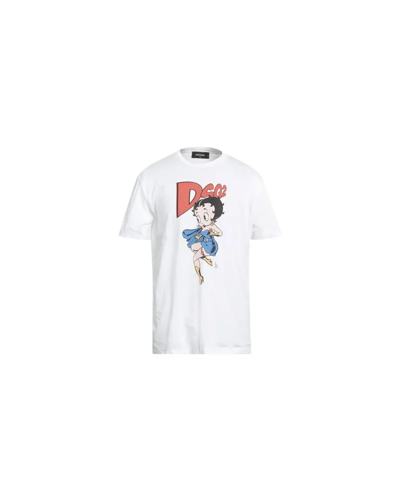 Dsquared2 BETTY BOOP™ - TOPS - T-shirtsauf YOOX.COM Weiß