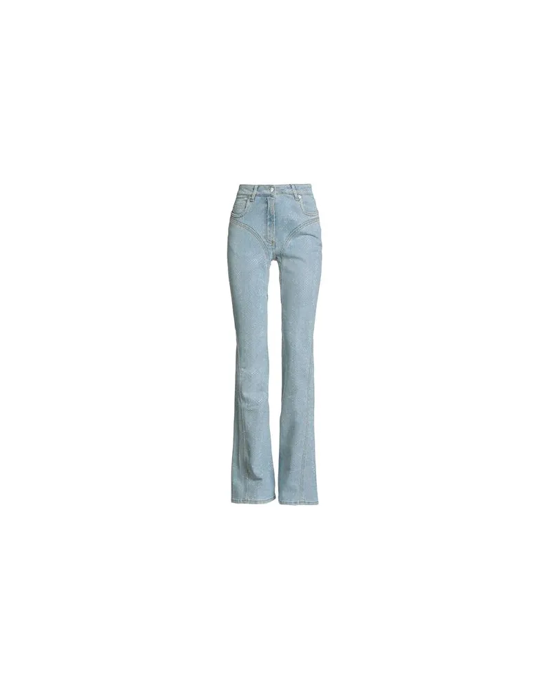 Thierry Mugler HOSEN & RÖCKE - Jeanshosenauf YOOX.COM Blau