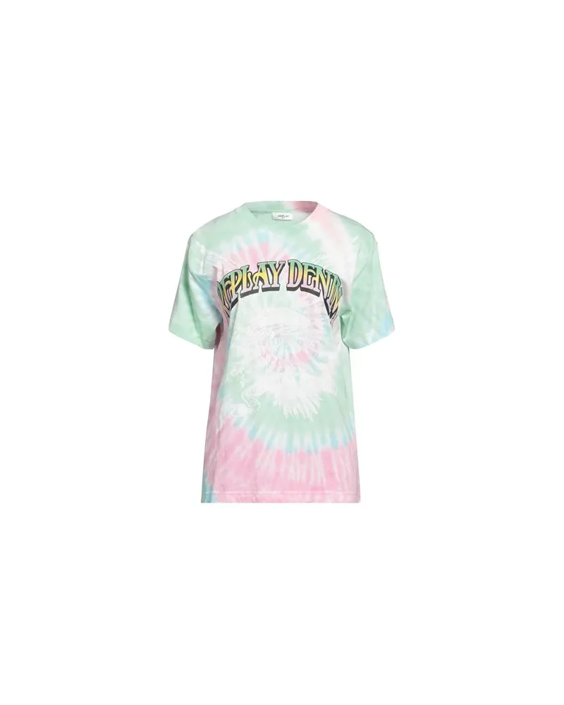 Replay TOPS - T-shirtsauf YOOX.COM Säuregrün
