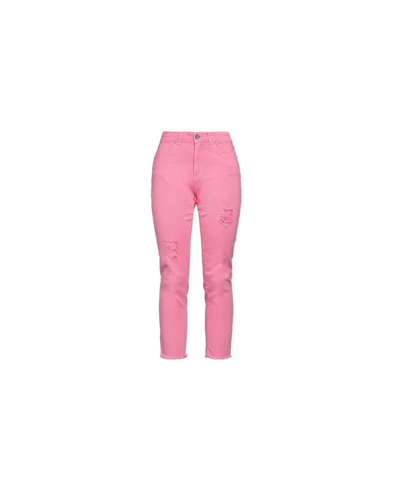 Brand Unique HOSEN & RÖCKE - Jeanshosenauf YOOX.COM Rosa