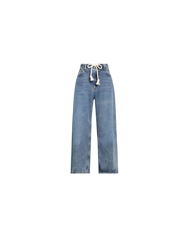 Front Street 8 HOSEN & RÖCKE - Jeanshosenauf YOOX.COM Blau