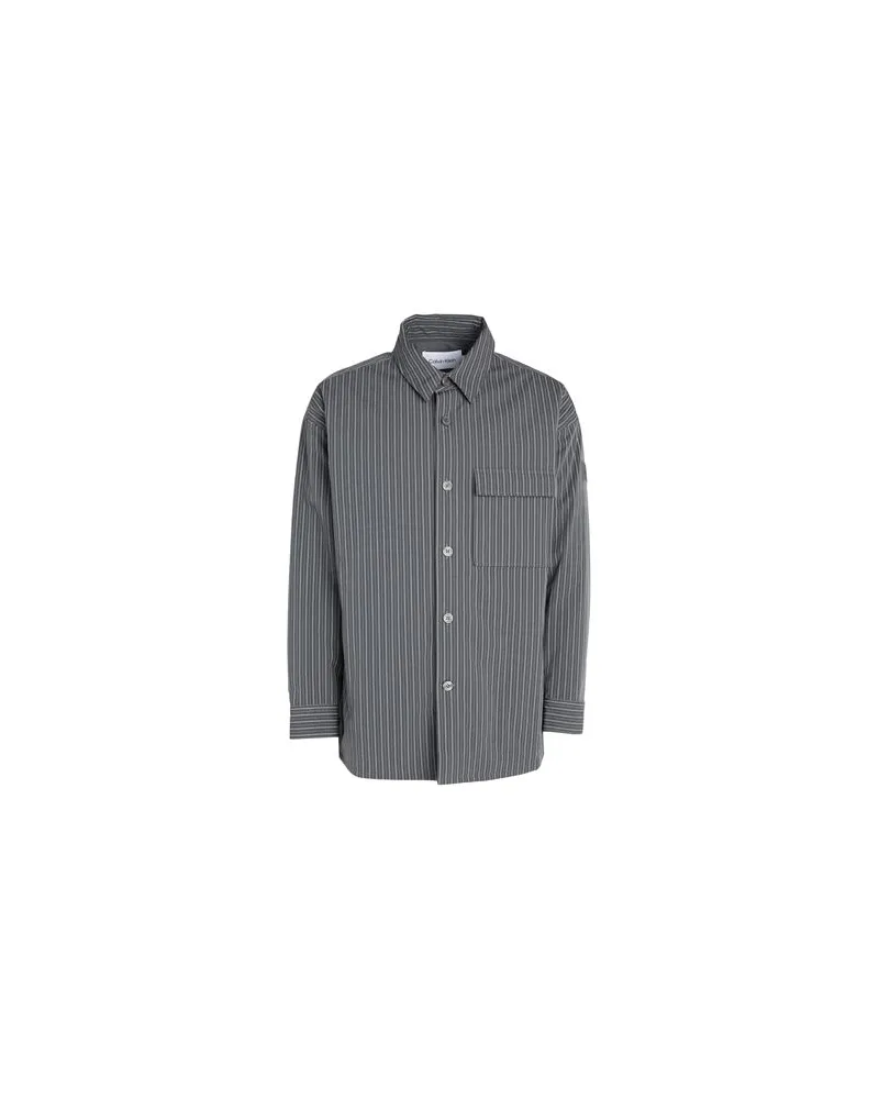 Calvin Klein TOPS - Hemdenauf YOOX.COM Blei