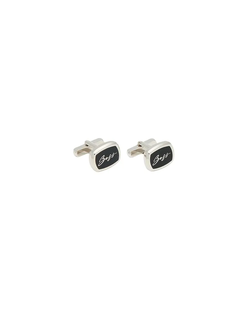 HUGO BOSS SCHMUCK und UHREN - Manschettenknöpfeauf YOOX.COM Schwarz