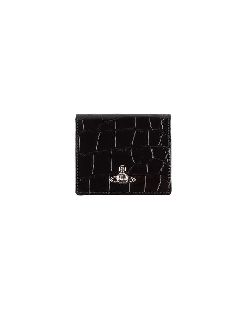 Vivienne Westwood Kleinlederwaren - Brieftaschenauf YOOX.COM Schwarz