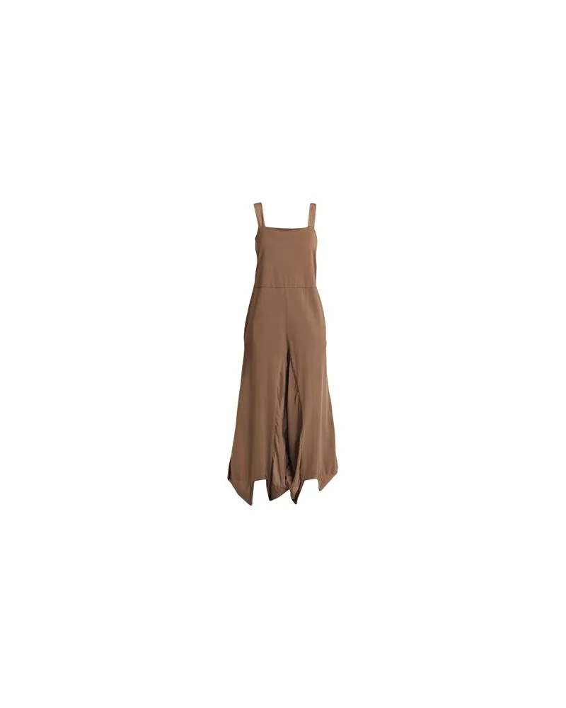 Pier Antonio Gaspari OVERALLS - Jumpsuitsauf YOOX.COM Schokobraun