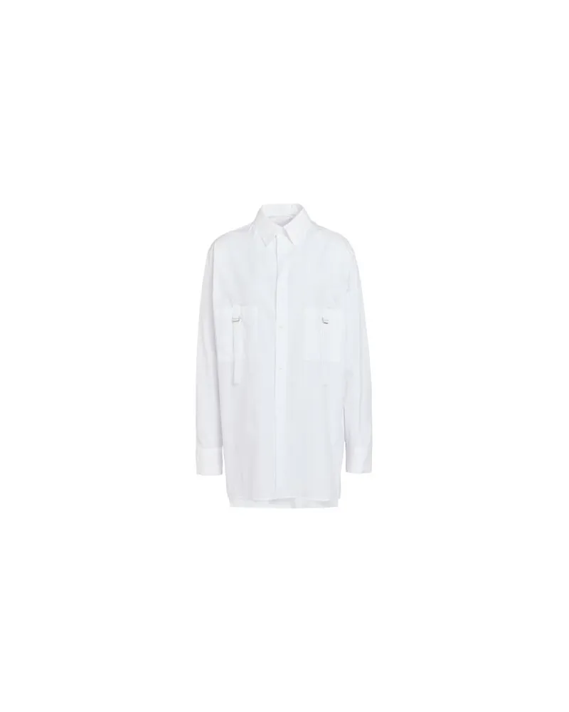 Y'S YOHJI YAMAMOTO TOPS - Hemdenauf YOOX.COM Weiß