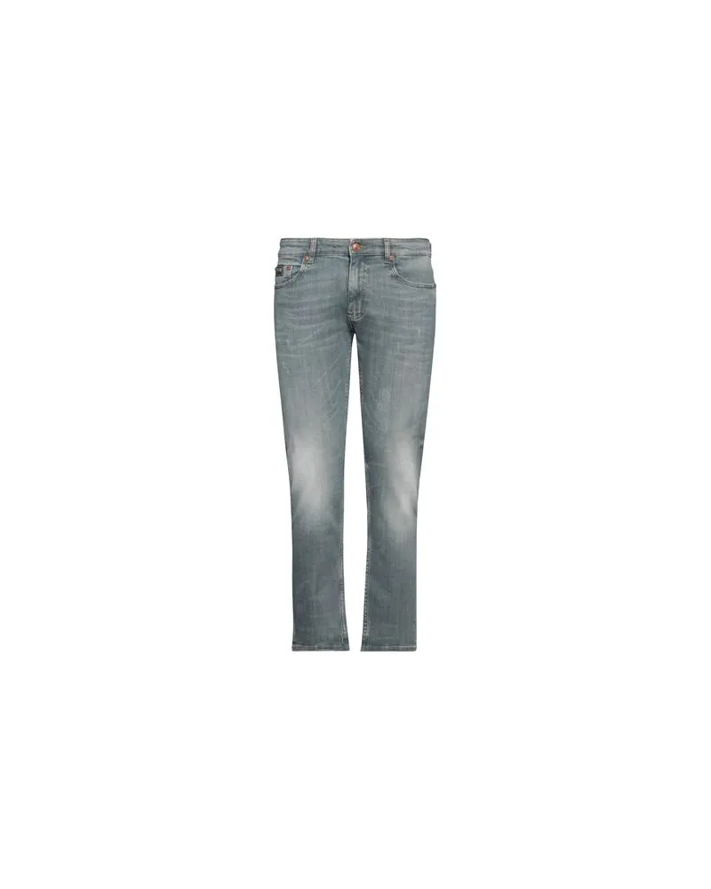 Versace Jeans HOSEN & RÖCKE - Jeanshosenauf YOOX.COM Blau