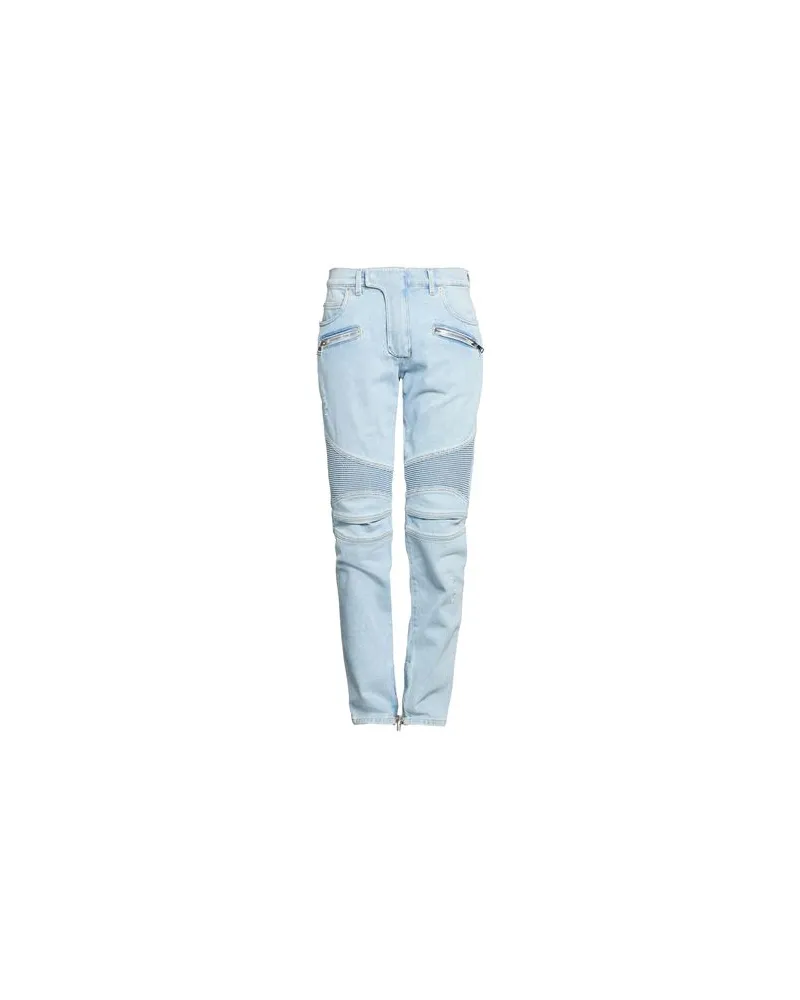 Balmain HOSEN & RÖCKE - Jeanshosenauf YOOX.COM Blau