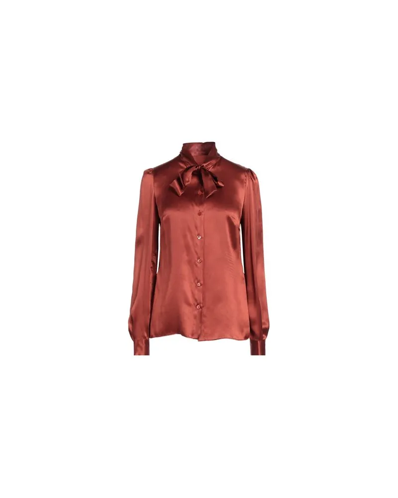 Dolce & Gabbana TOPS - Hemdenauf YOOX.COM Rostrot
