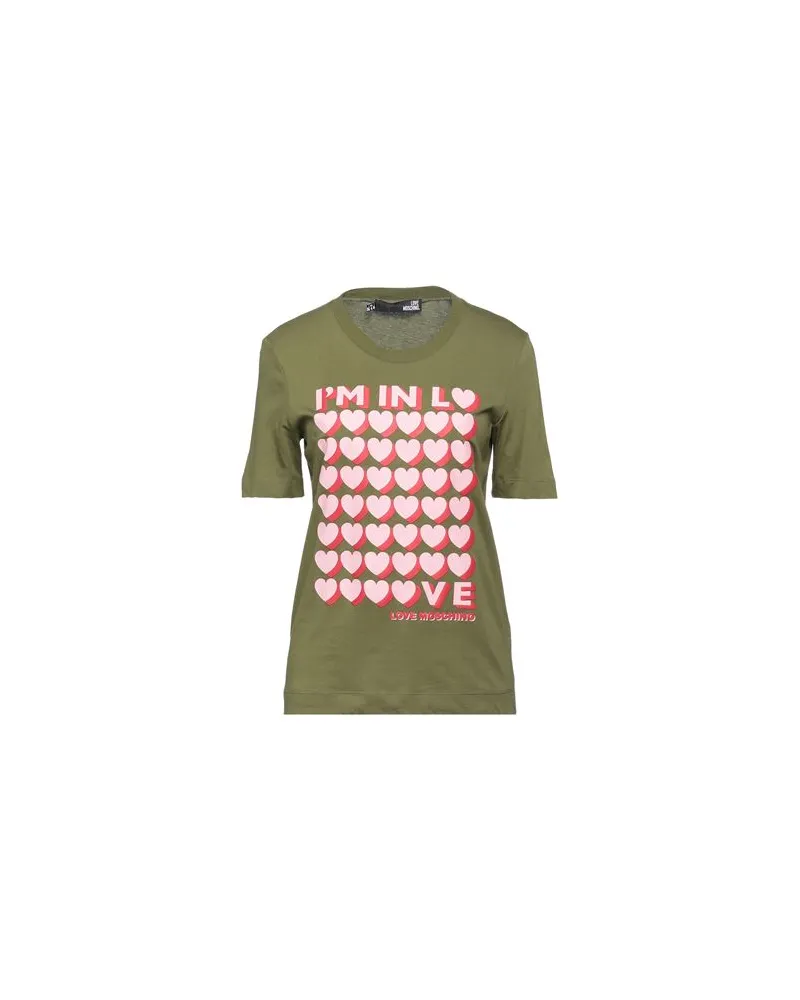 Moschino TOPS - T-shirtsauf YOOX.COM Militärgrün